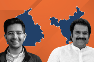 Raghav Chadha and Kuldeep Bishnoi