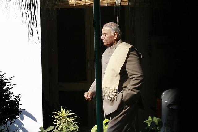Yashwant Sinha. (Arvind Yadav/Hindustan Times via GettyImages)