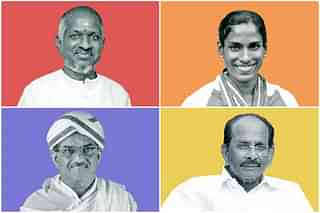 Rajya Sabha nominees: Ilaiyaraaja, PT Usha, Dr Veerendra Heggade and V Vijayendra Prasad 