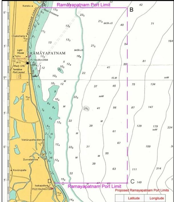 Proposed Ramayapatnam Port Limit (Government of AP)
