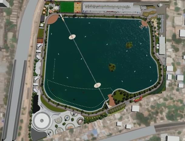 Illustration of Eco Amusement park, Villivakkam (via Twitter)