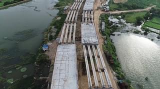File photo of Bengaluru-Mysuru Expressway under construction (Via Twitter)
