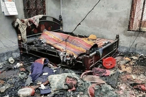 Temples, shops and several houses of the Hindu community have been vandalised in Narail, Bangladesh.