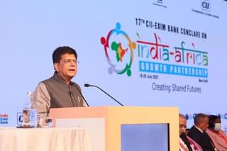 Commerce and Industry Minister Piyush Goyal at CII-EXIM Bank Conclave on India-Africa Growth Partnership