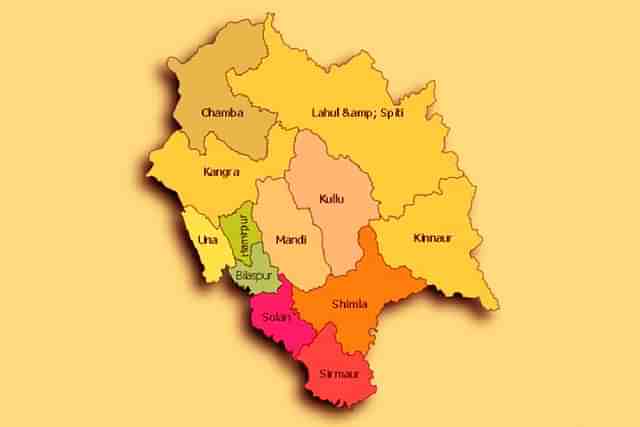 Electoral history of Himachal Pradesh in maps.