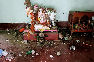 Temples, shops and several houses of the Hindu community have been vandalised in Narail, Bangladesh.
