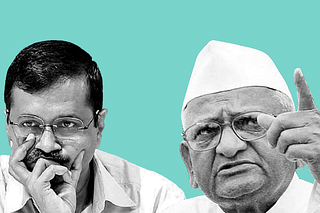 Delhi CM Arvind Kejriwal and Anna Hazare