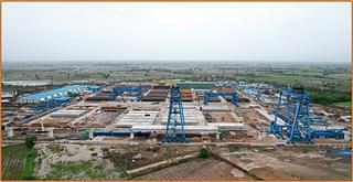 A casting yard developed for bullet train project (NHSRCL)