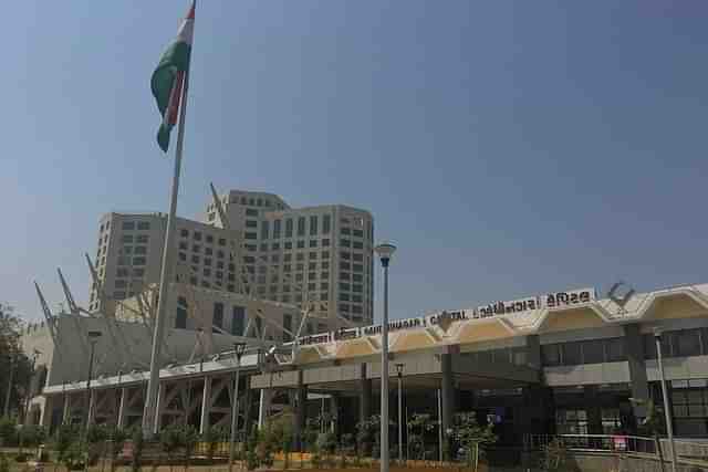 Gandhinagar Capital Railway Station.