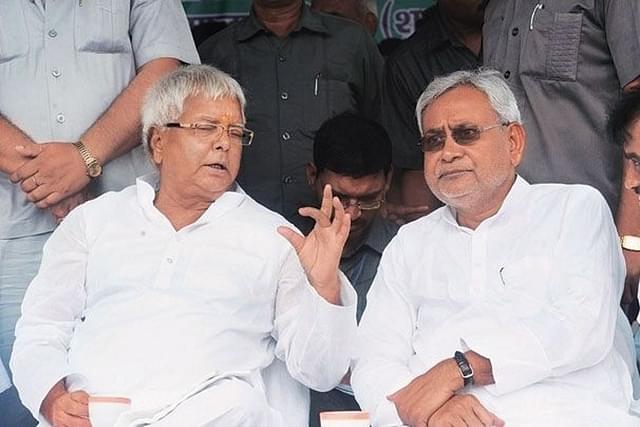 RJD chief Lalu Prasad Yadav and Bihar CM Nitish Kumar.