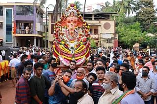 Ganesh Chaturthi celebrations at Sanghaniketan