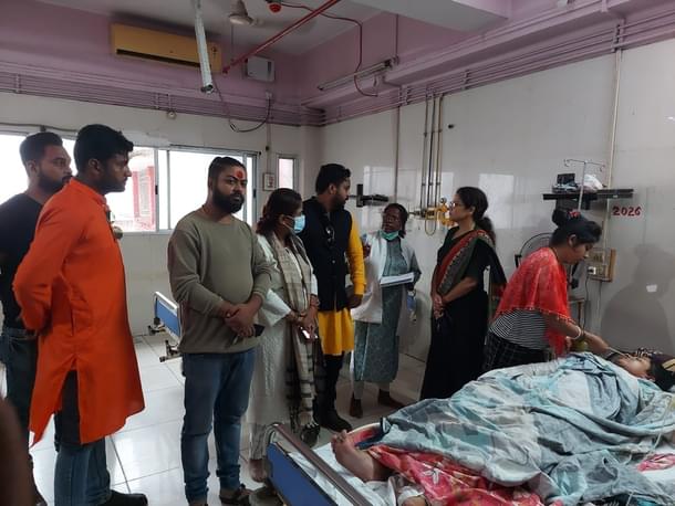 Ankita admitted in hospital