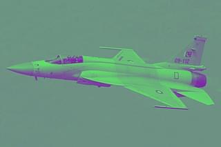 Pakistan Air Force's JF-17 Thunder fighter jet.