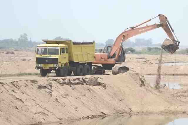 Mining for beach sand minerals. (Representative image)