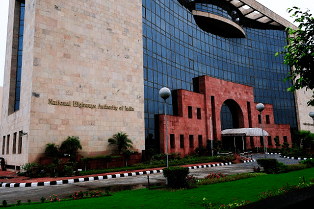 The office of National Highways Authority of India at Dwarka. (Pradeep Gaur/ Mint via GettyImages) 