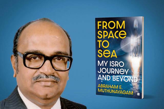 Book Cover- From Space to Sea: My ISRO Journey and Beyond by Abraham E Muthunayagam