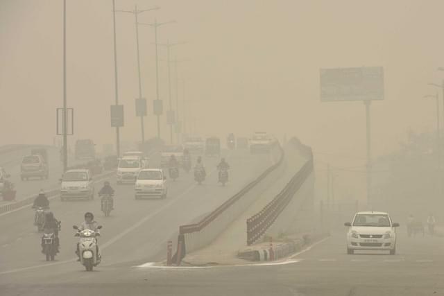 Smog in Delhi (Representative Image) (Raj K Raj/Hindustan Times via GettyImages)