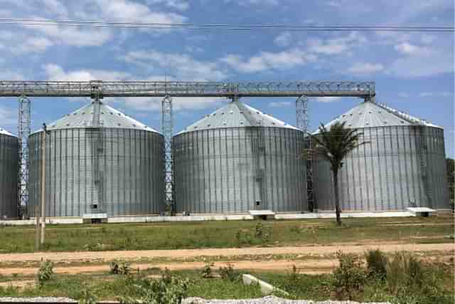 Silos used for foodgrain storage. (Representative Image)