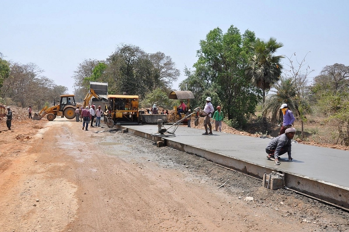 A highway construction underway. (Representative image).
