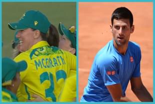 Tahlia McGrath and Novak Djokovic