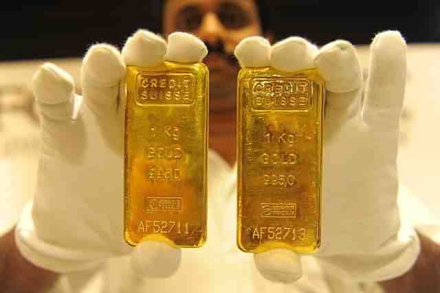 Gold bars (SAM PANTHAKY/AFP/Getty Images)