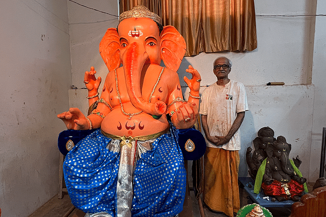 Second generation craftsmen who bring Ganesha to form.
