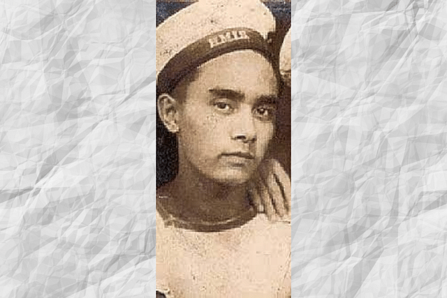 Pushpa Kumar Ghising during his Navy days
