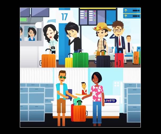 Short term luggage storage services are available in major towns of India.