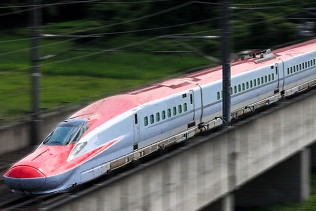 Bullet train is expected to cover 508.17 km distance in just about two hours.