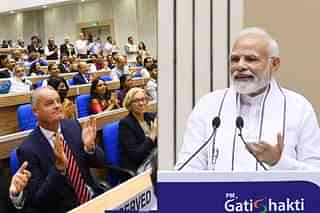 Prime Minister Modi  during the launch of the National Logistics Policy in New Delhi.