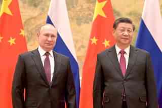 Russian President Vladimir Putin (left) and Chinese President Xi Jinping