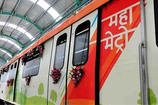 A Nagpur Metro coach.
(Twitter)