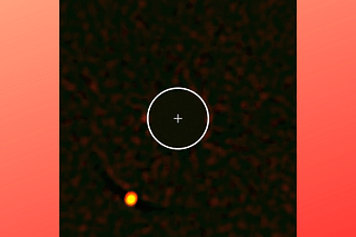 HIP 65426b, as captured by the SPHERE instrument on the European Southern Observatory’s Very Large Telescope in Chile. (Photo: ESA)
