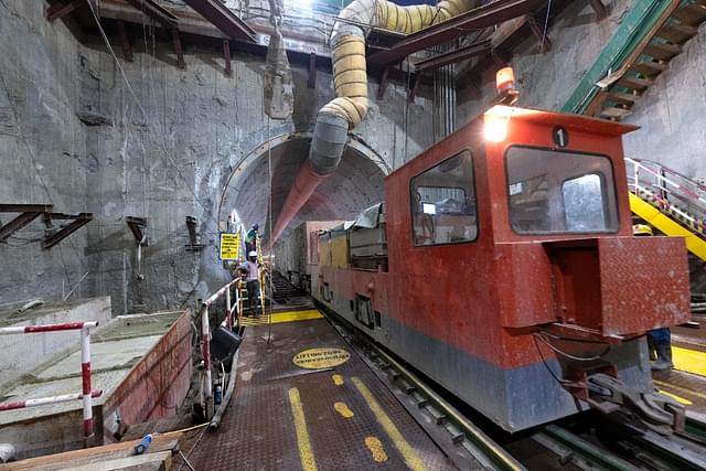 Sudarshan 4.1 (TBM) has bored 1.5 km of tunnel to date.