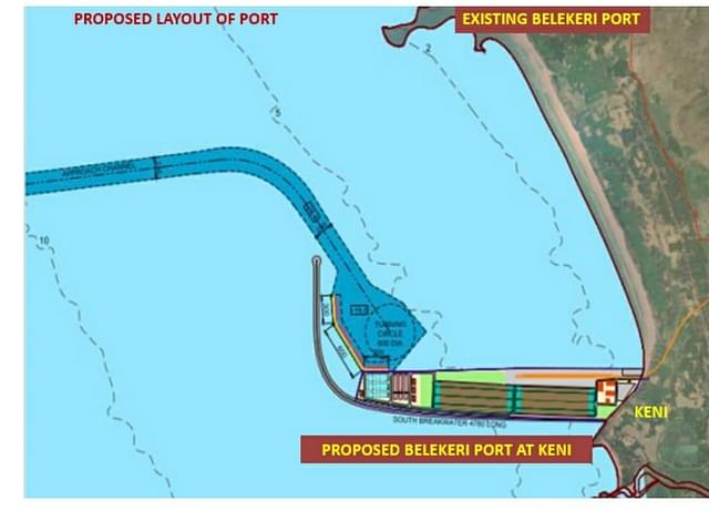 Keni-Belekeri Greenfield Port Proposed layout
