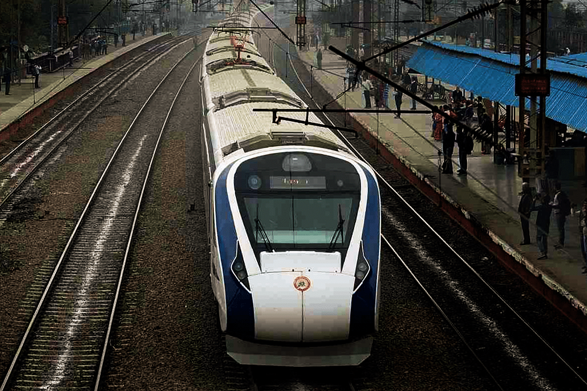 Third Vande Bharat Express to arrive in Mumbai for a two-day trial.