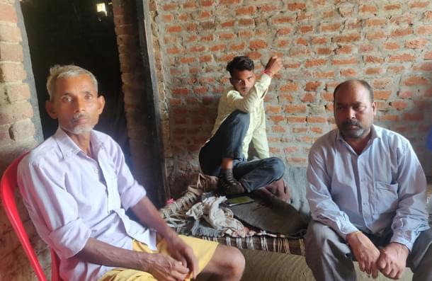 From left to right: Hem Raj, Jiyalal and Asha Ram.