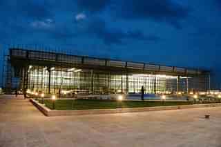 Kanpur Airport's new terminal under construction (AAI)