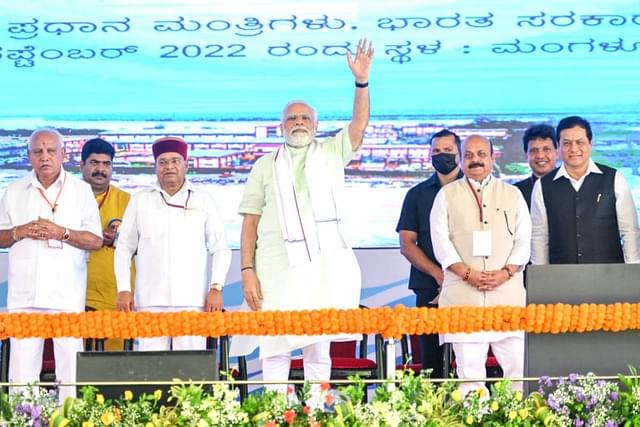 Projects worth Rs 3800 cr launched by PM Modi In Mangaluru.