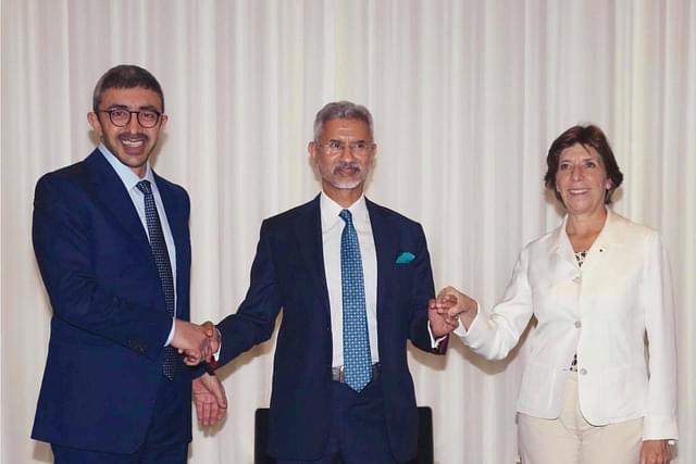 The India-France-UAE Trilateral (Twitter) 
