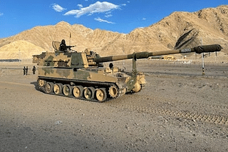 India has deployed a regiment of K-9 Vajra howitzers in Ladakh.