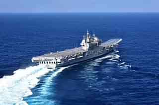 Indian Navy's INS Vikrant.