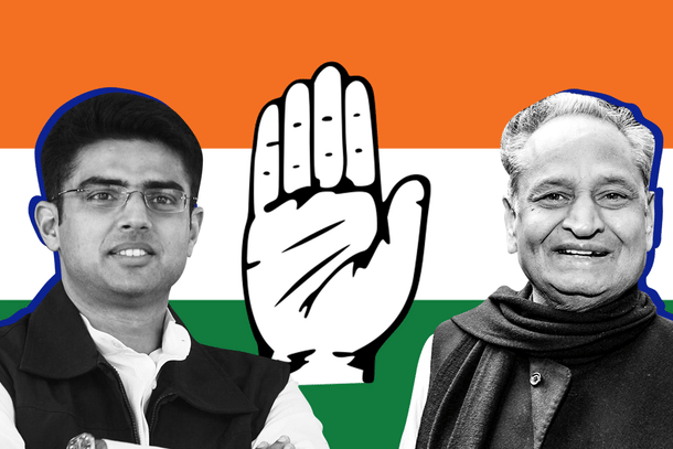 Sachin Pilot and Ashok Gehlot.