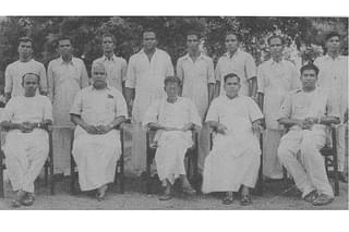 Harijan Seva Sangh leaders of Kanyakumari district (then Travancore)