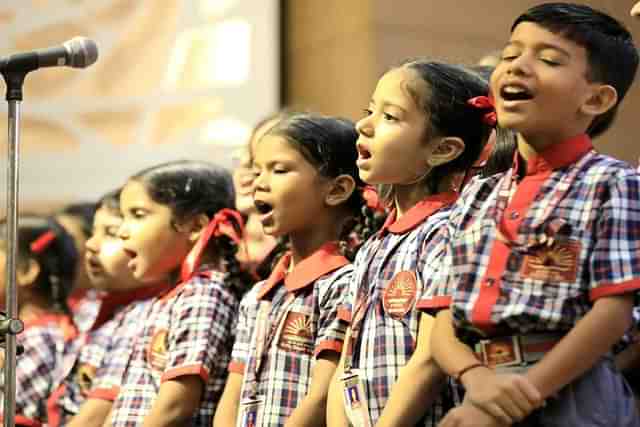 Kendriya Vidyalaya school students.