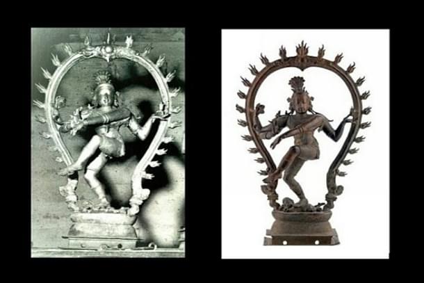 A stolen Nataraja idol (@poetryinstone/twitter)