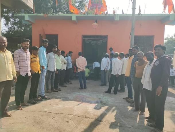 Hindus of the Holar community enter the temple, at last!