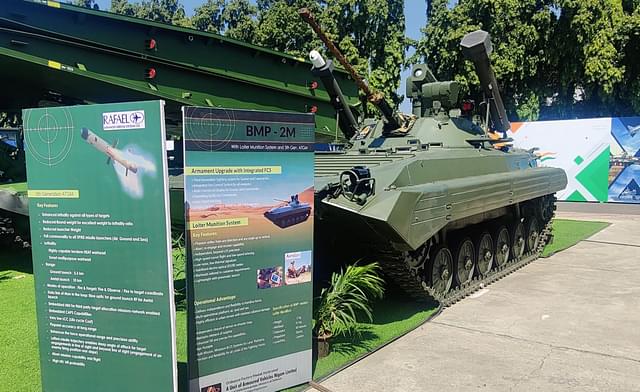 BMP-2M, upgraded BMP-2 with loitering munition and other advanced systems. (Swarajya Magazine)