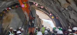 The recent breakthrough on tunnel number-9 (Ministry of Railways)
