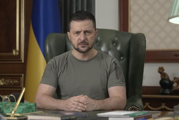 Ukrainian President  Volodymyr Zelenskyy